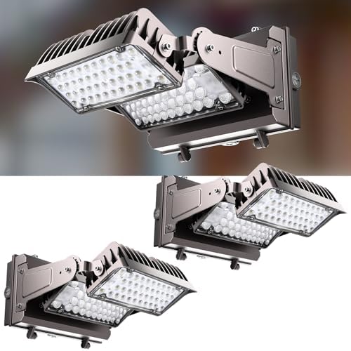 Lightdot 250W Wall Pack LED Exterior Light, Dusk to Dawn 2Pack by LightdotLighting
