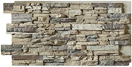 AZ Faux High-Density Polyurethane Faux Stone Wall Covering Panels by AZFaux