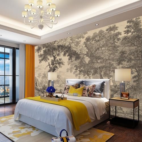 A Natural Landscape self-Adhesive Mural Full of Classical Mythological Colors - Image 6