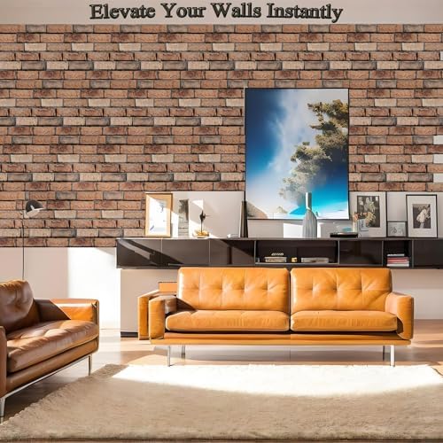 3D Brick Wall Panels Peel and Stick - Image 3