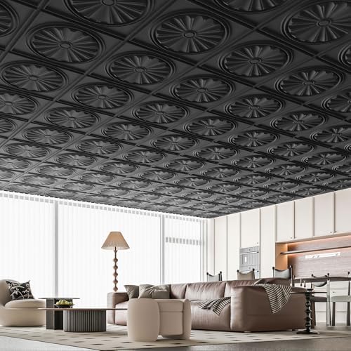 Art3dwallpanels Ceiling Tiles 12 Pack, 24 x 24 Inch - Image 6