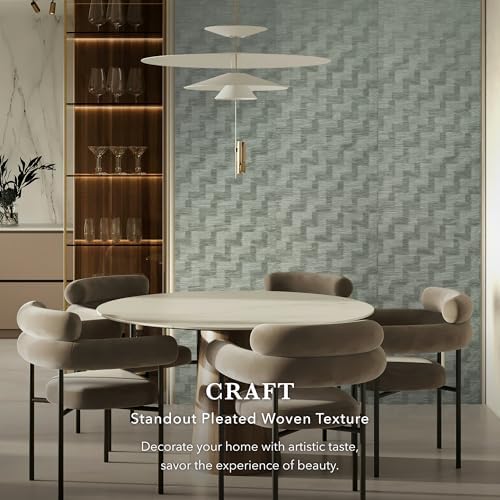 GoDear Design Zig Zag Wallpaper Cabinet Covers, Stonehenge - Image 2