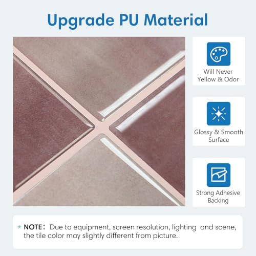 COMSTICKC Thicker 3D Peel and Stick Backsplash Tiles - Image 5