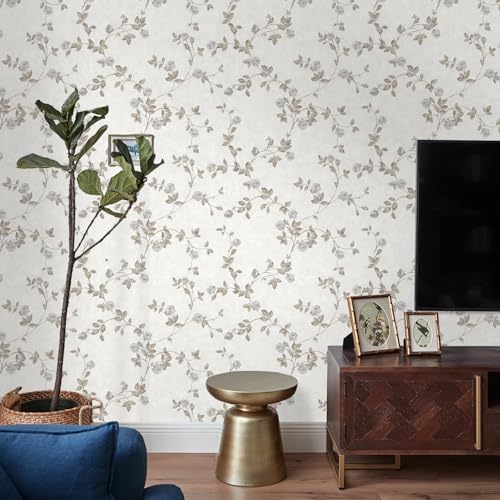 Floral Peel and Stick Contact Paper Vintage 17.32" x 393.7" - Image 4