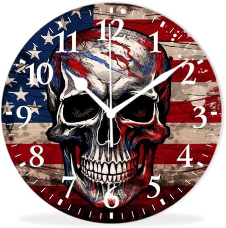 Battery Operated Quartz Wall Clocks Non-Ticking Silent Modern Wall Clocks by Kyvita