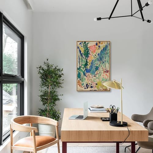 KBKBART Framed Henri Matisse Wall Art, Colorful Abstract Artwork 16x24inch - Image 5