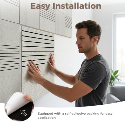 Teabelle 6 Pack Self-Adhesive Acoustic Panels - Image 3