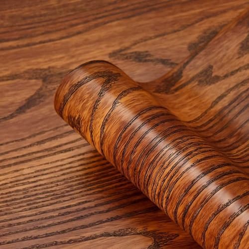 Wood Grain Contact Paper Peel and Stick Wallpaper Removable Wall Paper by practicalWs