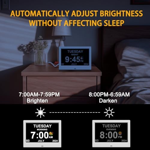 2026 Digital Clock Plug-in, Power Outage Memory, DST Display Time, and Year - Image 5