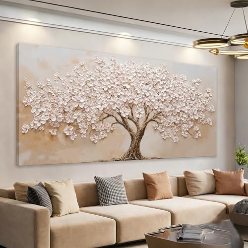 Canvas Large Wall Art Decor 29"x58" Tree Of Life Wall Art by HXSRQFAART