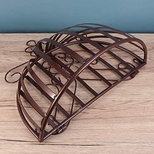 YARNOW Wall Mounted Planter Basket European Style Iron Flowerpot Rack - Image 5