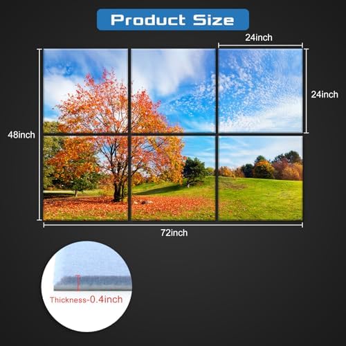 Decorative Acoustic Panels 6 Pack - Image 2