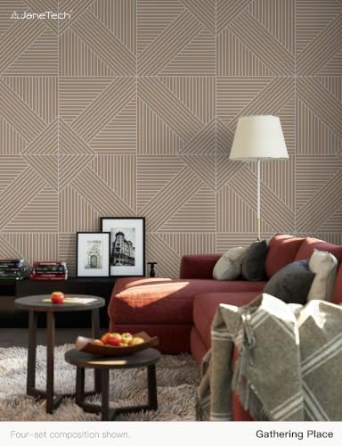JaneTech Acoustic Wall Panels 23.62 x 23.62 Inch, Decorative Acoustic Wall - Image 2