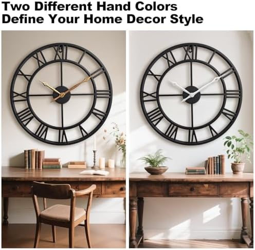 30 Inch Roman Numerals Large Wall Clocks - Image 2
