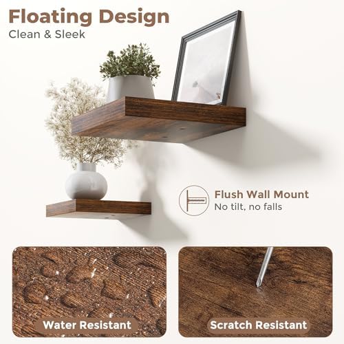12 Inch Floating Shelves for Wall - Image 5