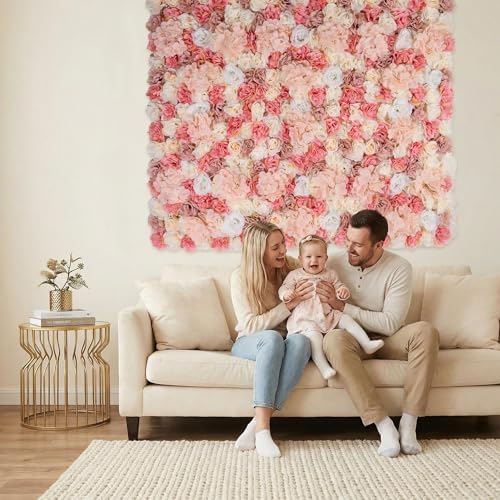 Flower Wall Backdrop 6 Panels 16×24 Inch - Image 4