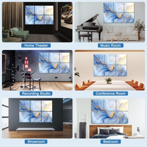 Decorative Acoustic Panels 6 Pack - Image 4