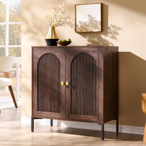 IFGET 34" Tall Modern Arched Sideboard Buffet Cabinet by IFGETEnrichYourLivingSpace