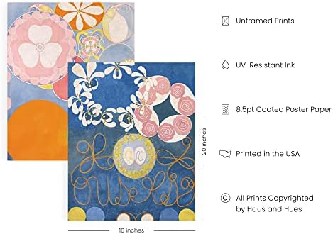 HAUS AND HUES Hilma af Klint Gallery Wall Set of 6-16x20 - Image 2