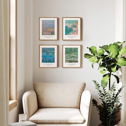 EVOLE HOME Claude Monet Art Prints, Unframed 8x10 Prints, Giclée Prints - Image 2