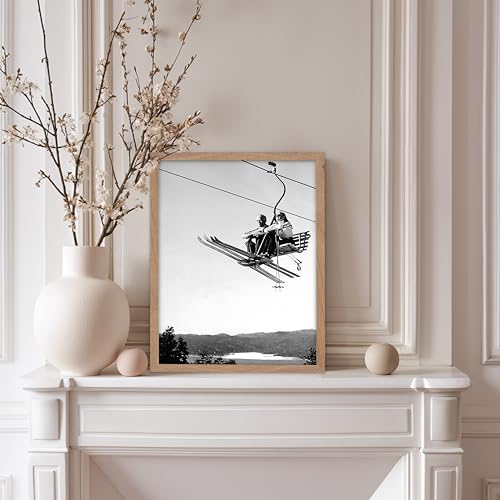 Poster Master Vintage Ski Lift Print - Image 5