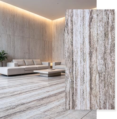 5 PCS 47.2"x23.6"3D Faux Stone Wall Panels by MOPKIUTR