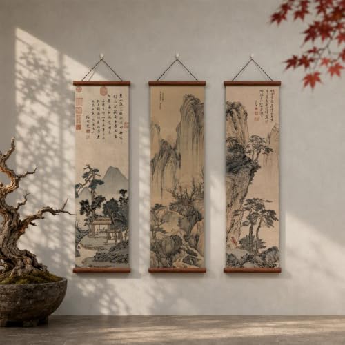 xinyuru Chinese Ancient Landscape Scroll Wall Art Poster - Image 6