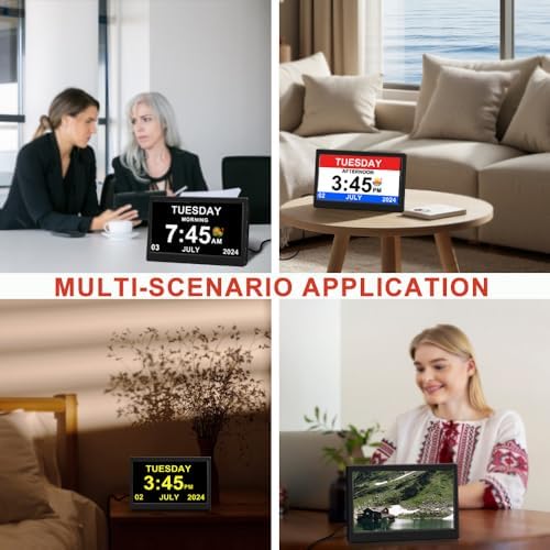 2026 Digital Clock Plug-in, Power Outage Memory, DST Display Time, and Year - Image 6