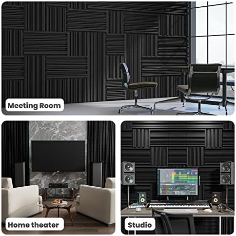 48 Pack Self-Adhesive Sound Proof Foam Panels - Image 6