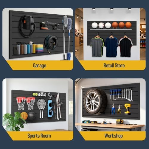 Slat Wall Paneling 2 x 4ft, Slatwall Garage Wall Organizer - Image 5