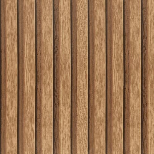Arthome 17''x120'' Wood Slat Wallpaper, Peel and Stick Self Adhesive Wood by ArthomeWALLDECOR