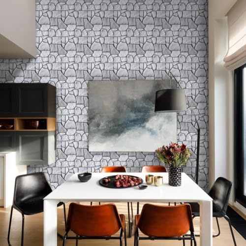 Commomy Faux Stone Peel and Stick Wall Panels - Image 2
