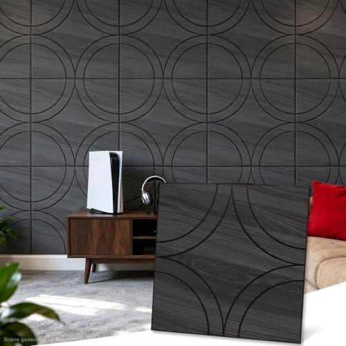 Mollywell Acoustic Wall Panels, 8 Pack, 23.6x23.6 in by Mollywell
