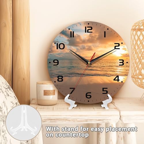 Sunset Beach Wall Clock - Image 5