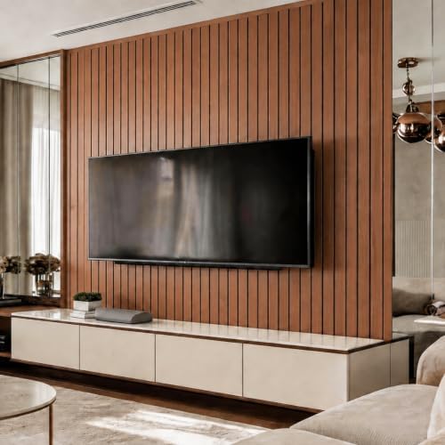Wood Grain 15.8" W x 118" L Peel and Stick Wall Panels, 3D Soundproof - Image 3