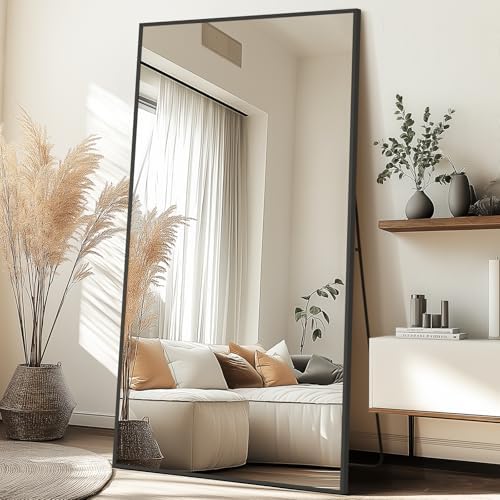 MELOMOIR 81"x41" Oversized Floor Mirror Freestanding, Extra Large Floor Mirror - Image 2