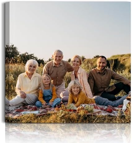 Custom Photo Canvas Wall Art, Personalized Picture Prints on Premium Canvas by Unknown