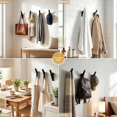 Natural Wood Wall Hooks - Image 7