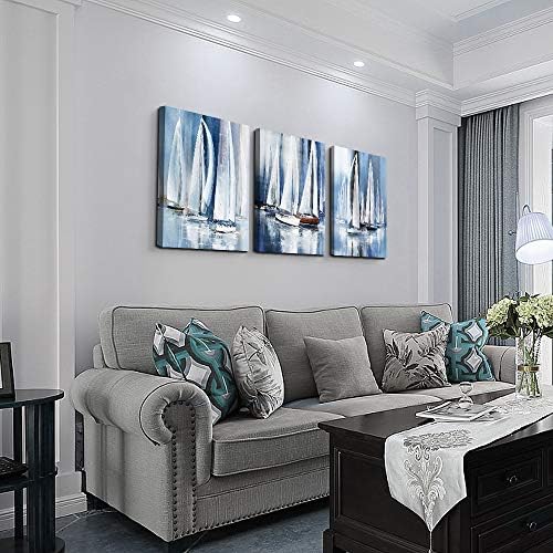 3 Piece Framed Canvas Wall Art For Living Room Large Size Bedroom Wall Decor - Image 3