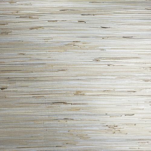 Light Gray Beige Real Natural grasscloth Wallpaper Grass Cloth - Image 5