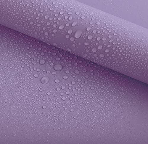 Ismoon Purple Peel and Stick Wallpaper 15.7''×118'' Solid Purple Contact Paper - Image 4