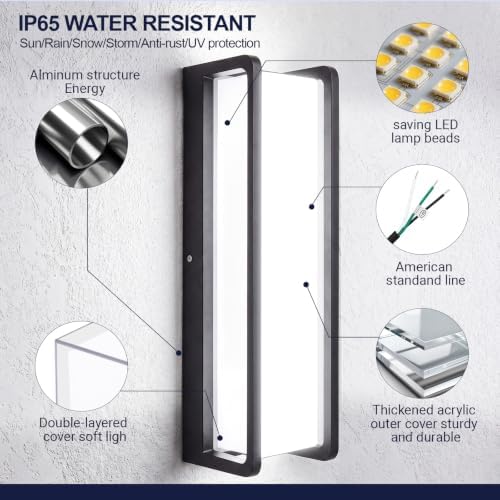 50W LED Outdoor Wall Light - Image 3