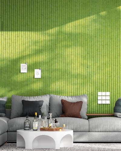 12 Pack Self-Adhesive Acoustic Wall Panels, 12 Inch-Matcha Green - Image 6