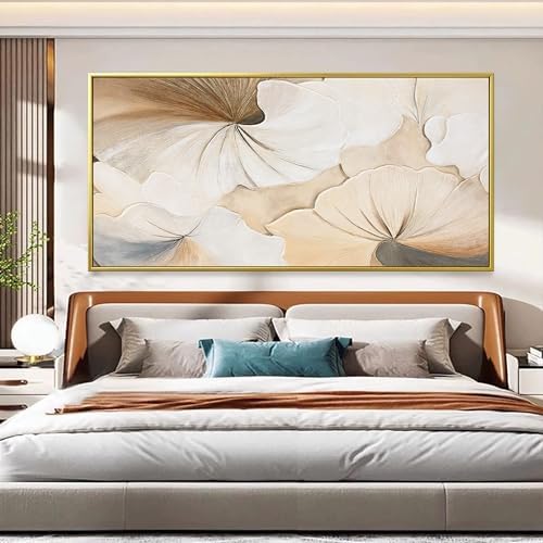 Canvas Art Wall Decor Large Size Gold Framed Wall Art - Image 2