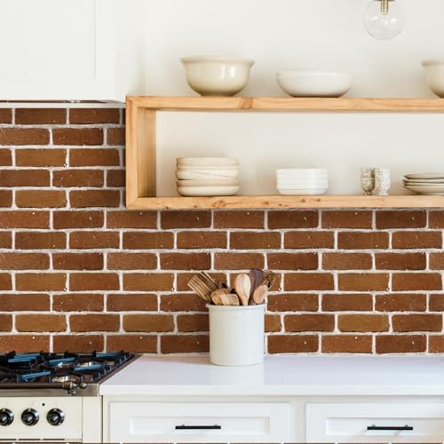 COMSTICKC 3D Peel and Stick Faux Brick Wall Panels - Image 2