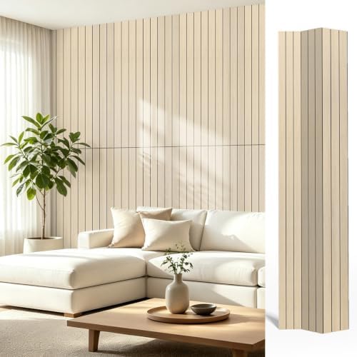 AMZDEPOT 6 Pack Peel and Stick Wood Panels by AMZDEPOT