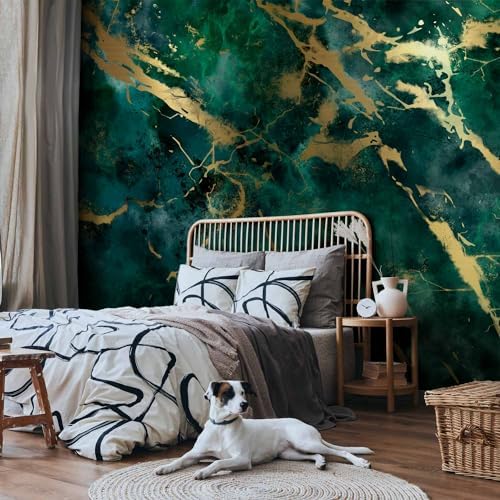 artgeist - Premium Wall Mural Wallpaper, Living Room Faux Stone 157x110 in - Image 5