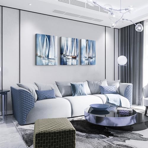 3 Piece Framed canvas wall art for living room bathroom bedroom Wall Art Decor - Image 2