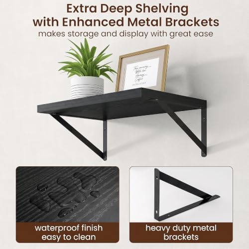 Axeman Deep Floating Shelves - Image 5
