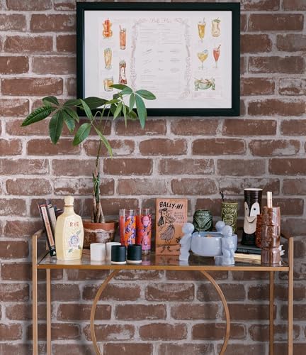 Timeet Red Brick Wallpaper Peel and Stick Wall Paper Self Adhesive Removable - Image 4